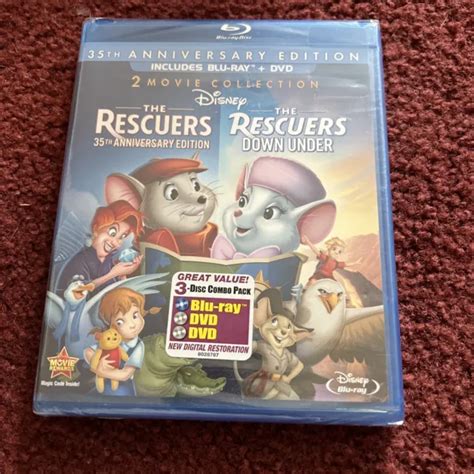 The Rescuers The Rescuers Down Under 35th Anniversary Edition New