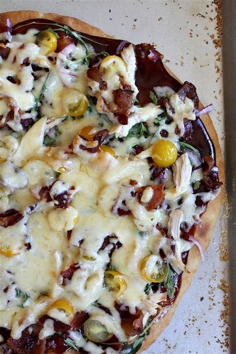 Barbecue Chicken And Bacon Pizza