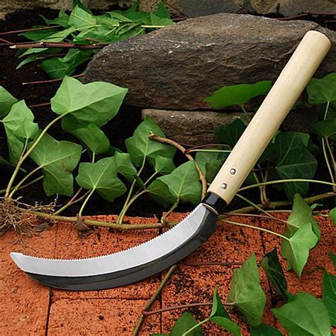 Japanese Sickle Expertly Crafted Garden Tools Shop Garrett Wade