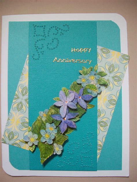 Anniversary Card Anniversary Cards Greetings Greeting Cards Handmade