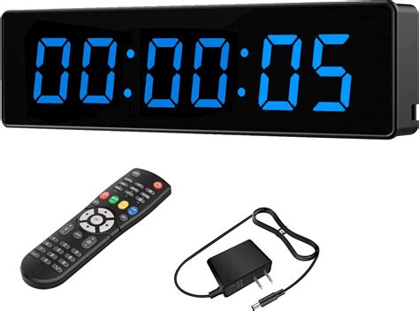 Buy Btbsign Led Gym Clock Blue Interval Timer With Remote Control