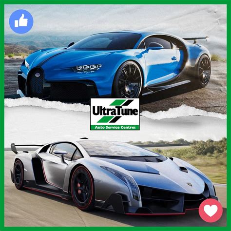 Bugatti Vs Lamborghini Veneno