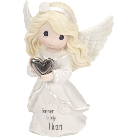 Precious Moments Forever In My Heart Memorial Angel Figurine 182012