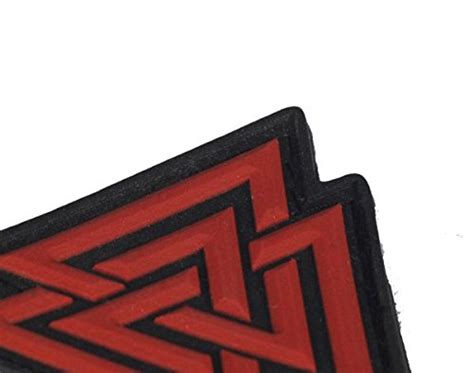 M Tac Valknut Viking Norse Rune Morale Patches Pvc Military Tactical