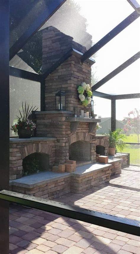 Diy Outdoor Fireplace Construction Plan Fireplace And Voids Diy