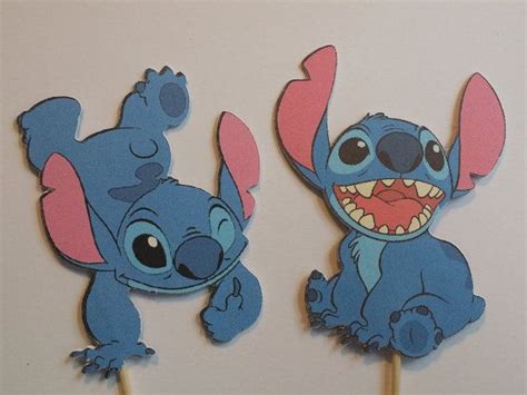 This list is a compilation of some of the best and most original examples of cupcake toppers that i found during my shopping. Set of 12 Disney Stitch themed Cupcake Toppers | Stitch ...