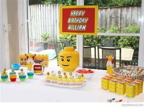 Lego Party For 6 Year Old William Boy Birthday Parties Boy Birthday