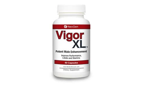Vigor Xl Male Enhancement And Sexual Aid Supplement 30 Servings Groupon
