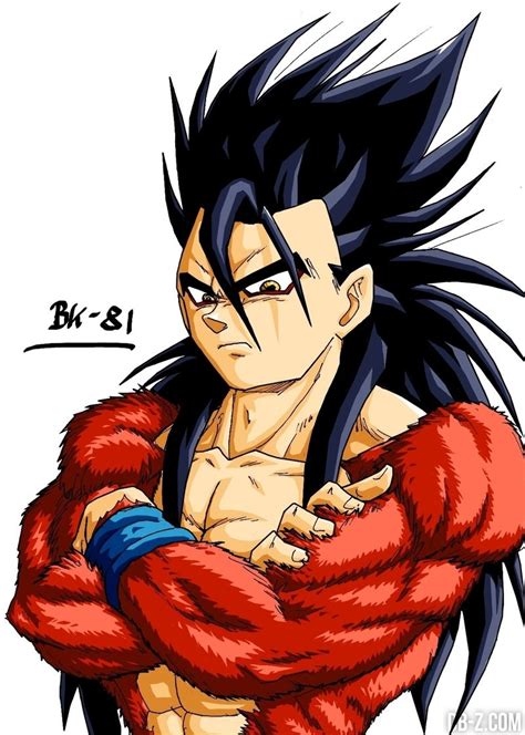 The form is a different branch of transformation from the earlier super saiyan forms, such as super saiyan. Gohan Super Saiyan 4 dans DRAGON BALL HEROES