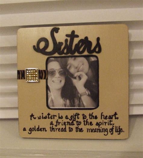 10 best quote picture frames of july 2021. Quote Frame picture frame sisters frame frames best sister frame sist…