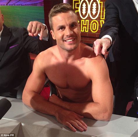 Beau Ryan Hosts The Footy Show Nude After Promising To Strip Off If Nsw