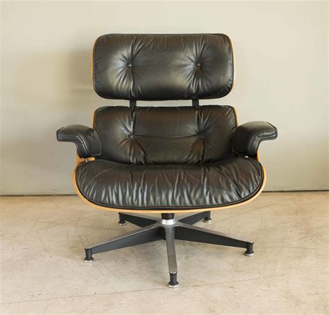 The eames lounge chair and ottoman are furnishings made of molded plywood and leather, designed by charles and ray eames for the herman miller furniture company. Charles and Ray Eames Designed Lounge Chair and Ottoman ...