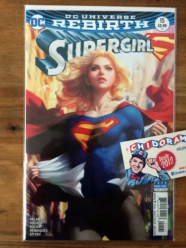Comic Supergirl 15 Artgerm Variant Mercadolibre