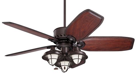 Selecting the best ceiling fan to meet your needs. Emerson LK40 Boardwalk Cage Transitional Ceiling Fan Light ...