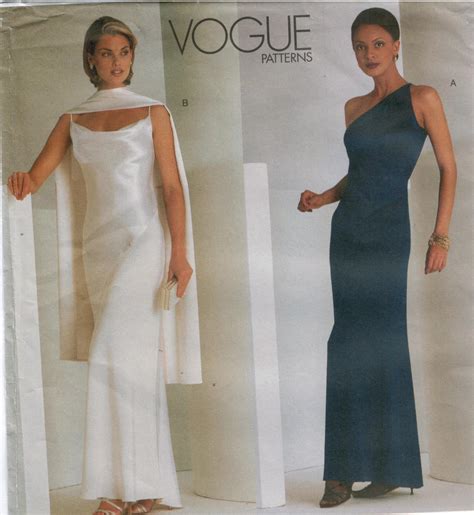 Wedding season is officially open. Vogue Pattern 2042 Designer evening gowns Tom and Linda ...