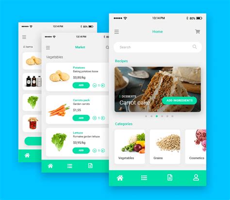 How To Prototype A Grocery Shopping App In 7 Steps Justinmind