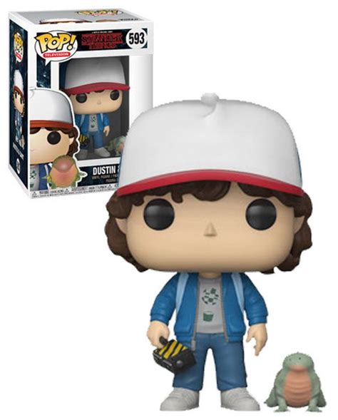 Funko Pop Television Stranger Things 593 Dustin And Dart New Mint