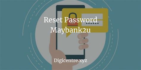 May bank 2 u login. Cara Mudah Reset Password Maybank2u Online