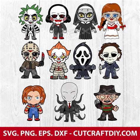 Babies Horror Characters Svg Horror Movie Svg Hallowe Vrogue Co