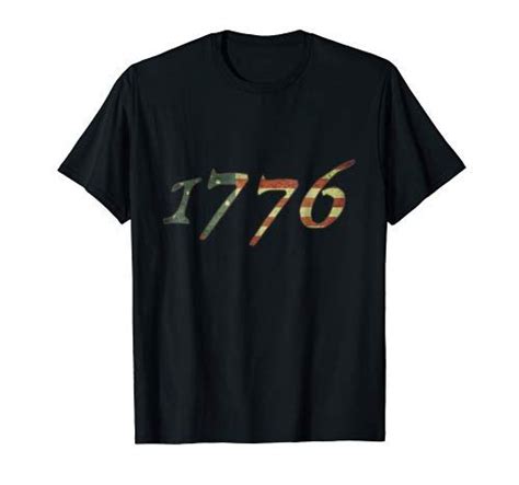 1776 Declaration Of Independence Us Flag T Shirt Flippin