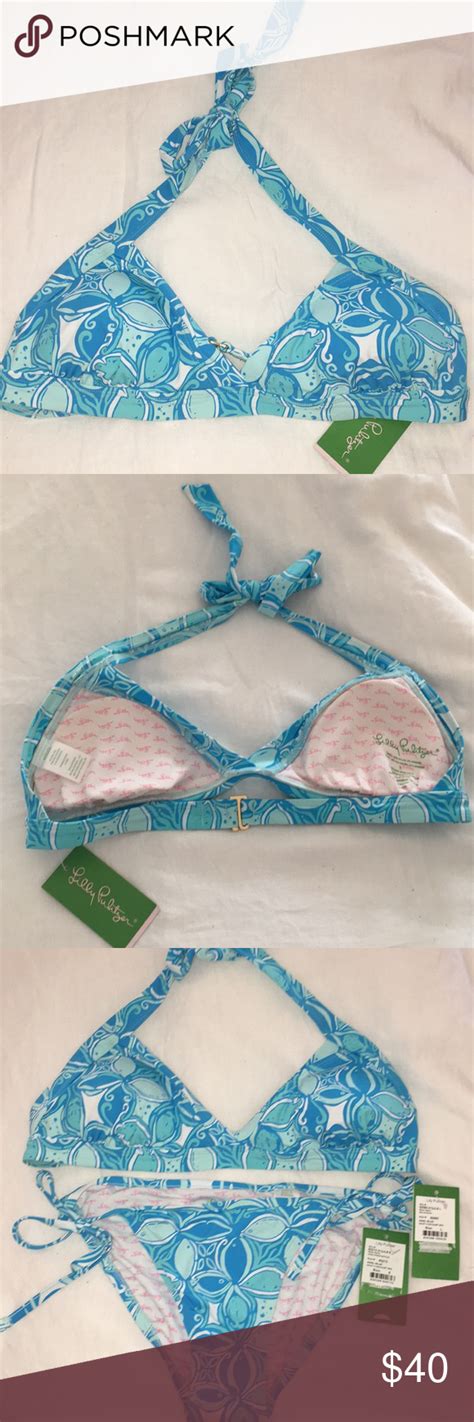 Lilly Pulitzer Bailor Bikini Top Bikinis Bikini Tops Swimwear Hot Sex Picture