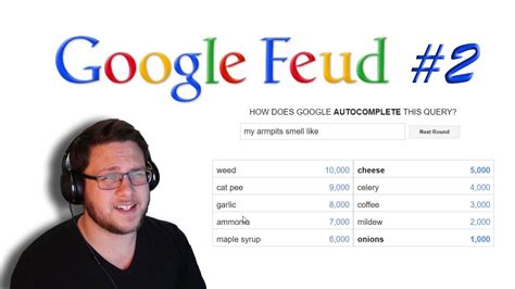 Quick, accurate answers for google feud! People Are Weird! | Google Feud #2 - YouTube