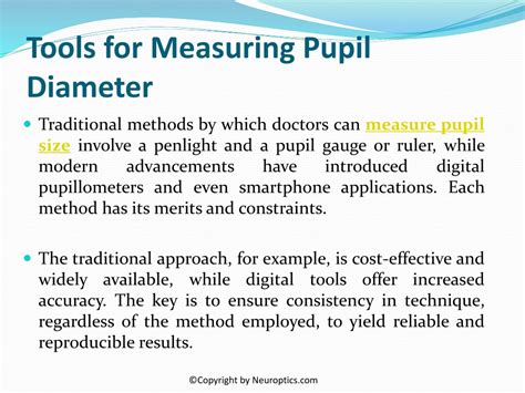 Ppt Mastering Pupil Diameter Measurement For Comprehensive Patient