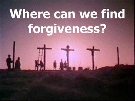 Jesus Forgives The Thief On The Cross Finding Forgiveness