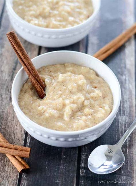 Don't expect similar results if you dilute sweetened. Crockpot Rice Pudding - Creations by Kara