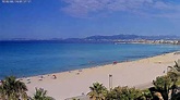 Livecam am Strand El Arenal Playa de Palma Balneario 6 in HD