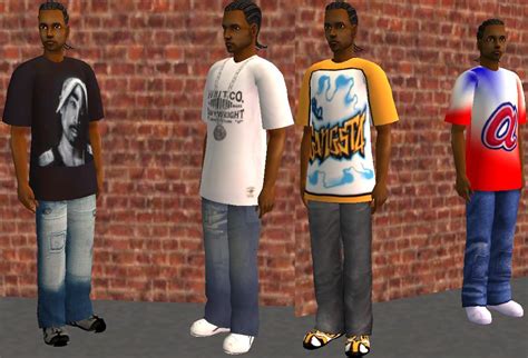 Mod The Sims Updated Adult Hiphop Clothing Pack