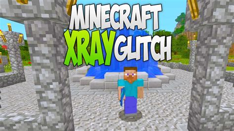 Minecraft Xbox One Glitches Xray Glitch Tutorial Youtube