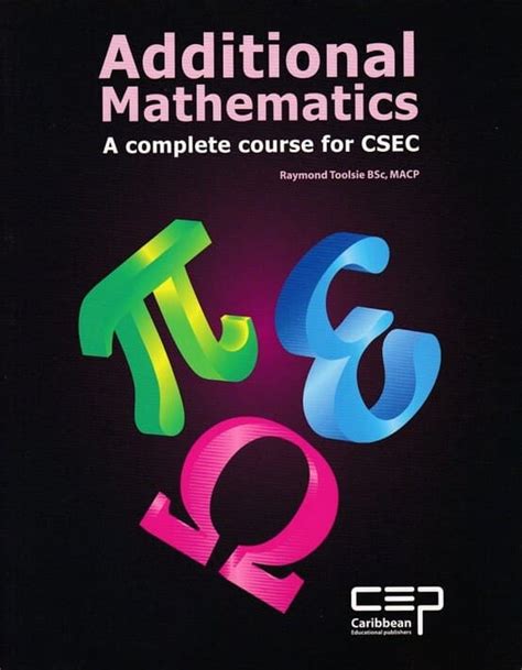 Additional Mathematics A Complete Course For Csec