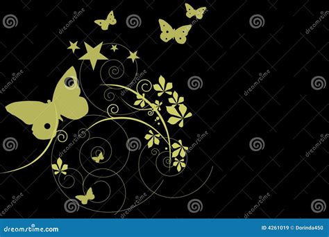 Butterfly Illumination Stock Illustration Illustration Of Foliage
