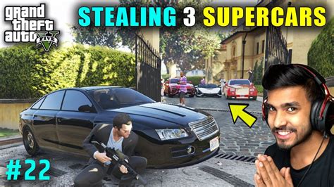 Stealing Techno Gamerz Cars In Gta 5 Gta V Gameplay 22 Youtube