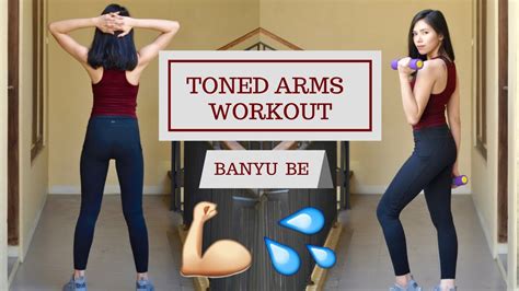 Yet, if you want to trim any part of the body and burn some fat at the same time, you need two things: TONED ARMS WORKOUT | Fat Burning | Banyu Be - YouTube