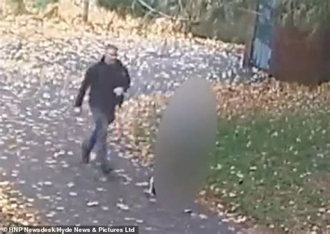 Sex Attacker Caught On Cctv Casually Jogging Up Behind Victim Before Launching Appalling