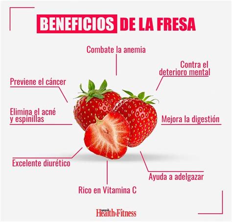 Beneficios De La Fresa Para Tu Salud Frutas Y Verduras Beneficios