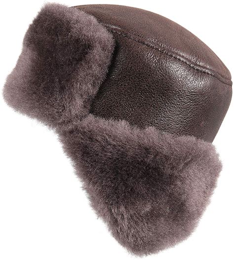 Russian Ushanka Winter Fur Hat Size L