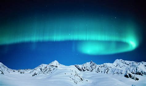 Northern Lights Aurora Borealis In Kiruna Sweden