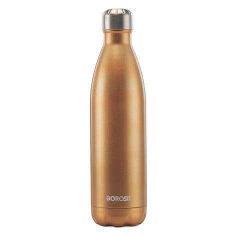Borosil Stainless Steel Hydra Bolt Rose Gold Vacuum Insulated Flask