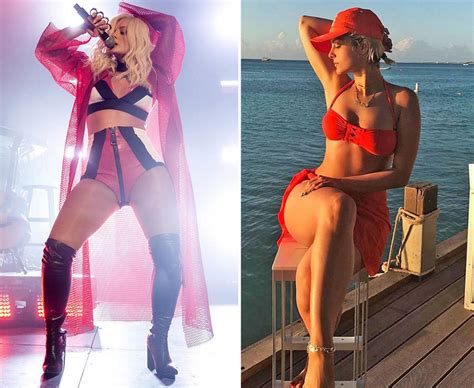 Sexy Singer Bebe Rexhas Hottest Outfits Daily Star