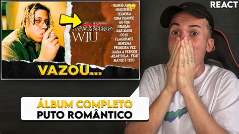 Lbum Completo Do Wiu Manual De Como Amar Errado React Youtube