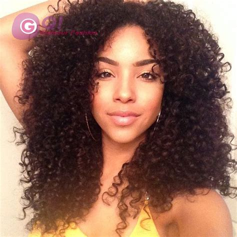 Gq Kinky Curly U Part Wig 100 Upart Virgin Brazilian Human Hair Wigs