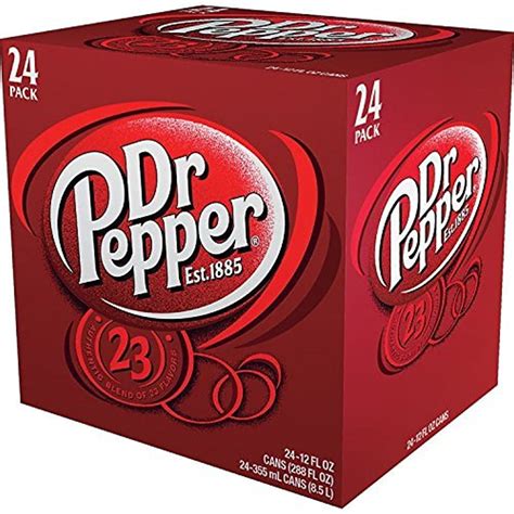Dr Pepper 12 Oz Cans 24 Pk