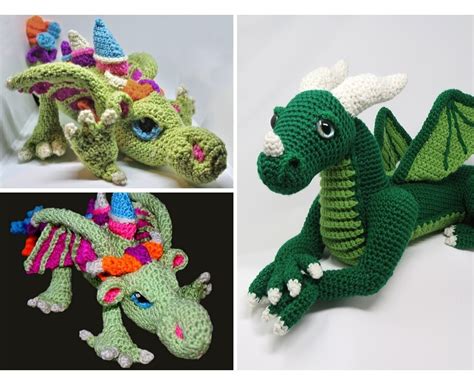 Powerful Amigurumi Crochet Dragons 1001 Patterns