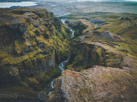 Mulagljufur Canyon On The South Coast Of Iceland 15546464 Stock Photo