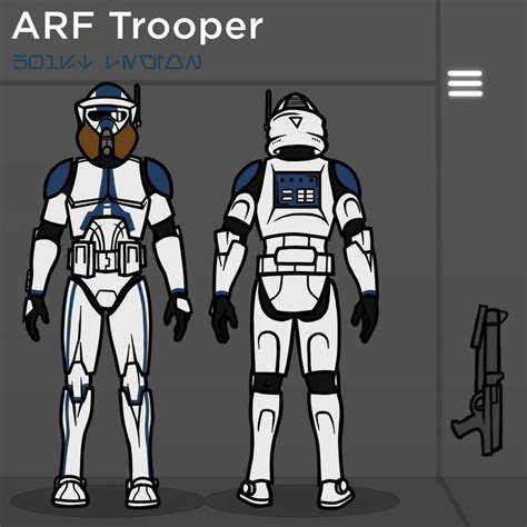 501st Arf Trooper In 2020 Star Wars Models Star Wars Images Star