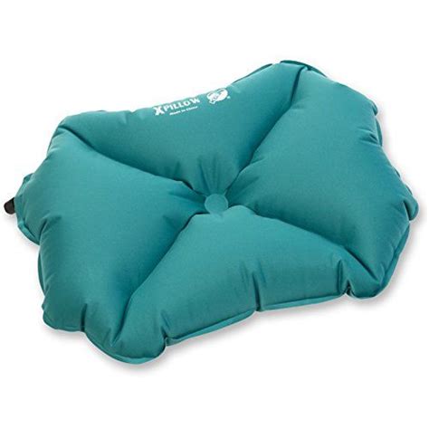 Klymit Pillow X Large Inflatable Camping And Travel Pillow Teal Large