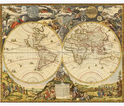 Cartografia La Evolucion Del Mapa Mundial En La Historia Imagenes Images